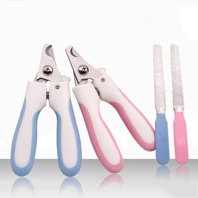 China Pet Viable Nail Polisher Dog Nail Cutters Pet Cat Shape Handel Rabbit Rabbit Care Cleaning Tools for sale