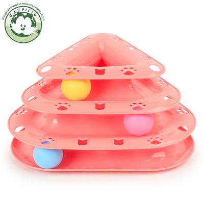 China Sustainable Pet Supplies Cat Wheel Exercise Move Ball Interactive Exercising Dog Cat Chase Toys for sale