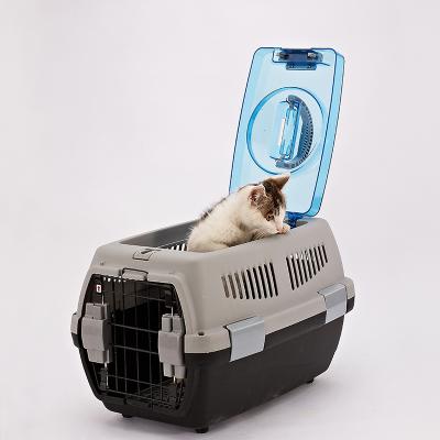 China Free Sample Custom Pet Cat And Dog Carrier Box Luxury Airline Stocked Big Small Approved for sale