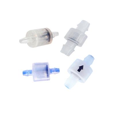 China Customized General Air Pressure One Way Spring Control Plastic Non Return Valve For Atomizers for sale