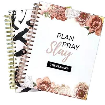 China B5 Planner Daily Weekly Monthly Planner Agenda and Notepad Diaries School Office Supplies 150sheets 2022 Spiral Notebooks for sale