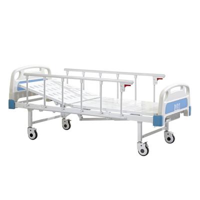 China High quality single crank crank medical care hospital use single manual care bed specific hot sale single crank manual bed in hospital for sale