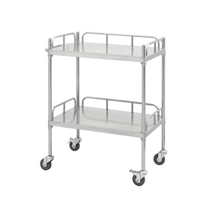 China Low Price Modern Wholesale Sales Stainless Steel Trolley For Hospital Operation for sale