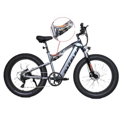 China Aluminum Alloy Paselec GS9 PLUS Electric Mountain Bike 26 Inch 48V 14.5Ah 750W Emtb Ebike High Speed ​​For Adult for sale