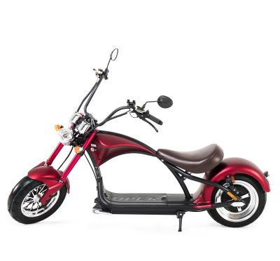 China Wholesale EEC Luxury Motorcycle 1000W City Scooter Dual Tire Moto Electric Cooper Electric Scooter Citycoco Bike Europe Cocos 2000W for sale