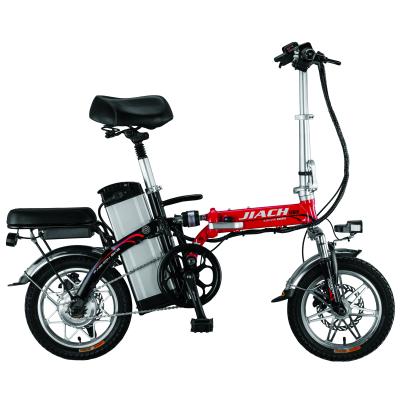 China Folding bicicleta kit mini electrica ebike 48V 250w battery electric bicycle for sale