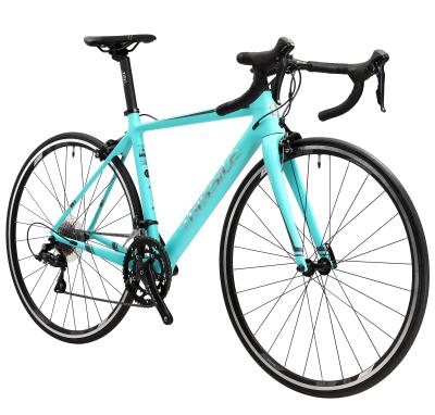 China 2020 winspace new arrival carbon fiber road bike bicycle 2*9 sora 18speed carbon fiber racing bicycle for sale