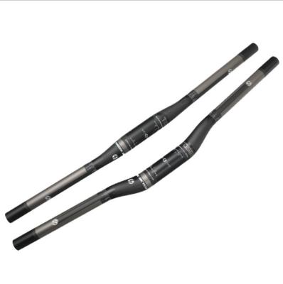 China Toseek 3K Full Carbon Fiber Bicycle Handlebar Mountain Bike Handlebar 580-760mm for sale