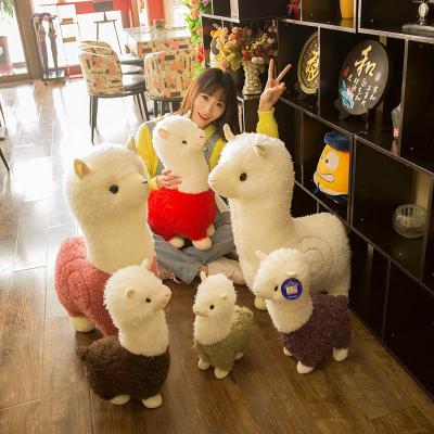 China Decoration/Gift Hot Selling Alpaca Llama Plush Toy Lovely Toys Soft Pillow Baby Alpacasso Plush For Kids Birthday Gifts Stuffed Animals Dolls for sale