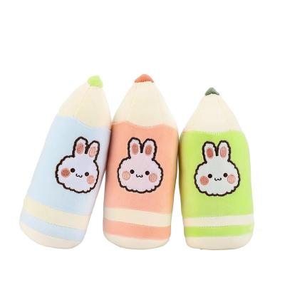 China Plush Best selling durable using special plush baby toy pencil plush toy for sale