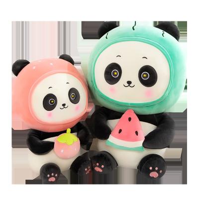 China High Quality Kawaii Panda Bear Stuffed Animal Toys Custom Panda Doll Plush Soft Pillow Stuffed Animal Gift Toys for sale