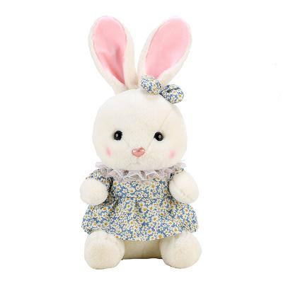 China High Quality Plush Durable Using Various Rabbit Plush Toy Flower Skirt Bunny for sale