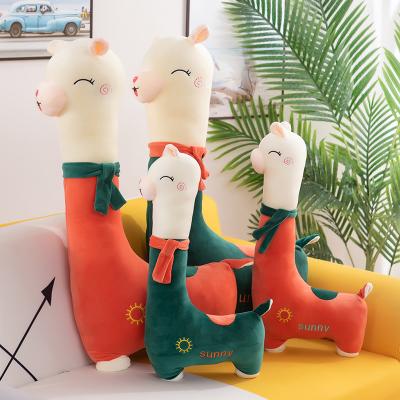 China Hot Selling Decoration/Gift Hot Sale Alpaca Llama Stuffed Toy Kawaii Alpacasso For Kids Baby Birthday Gifts Stuffed Animals Dolls Lovely Rest for sale