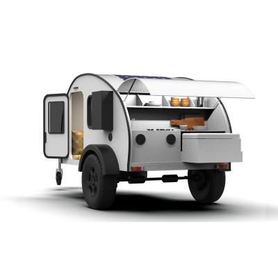 China 2020 travel trailer off road teardrop trailer vintage camping travel wohnwagen offroad trailer camper trailer for sale picture for sale