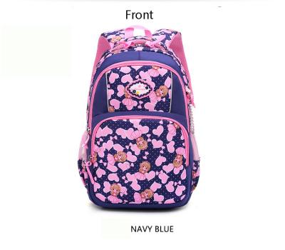 China Wholesale Cute Floral School Kids School Bags Backpack For Girls for sale