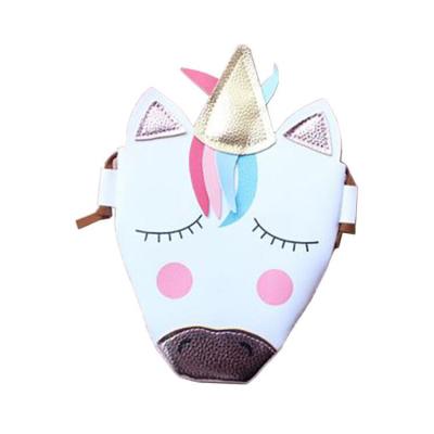 China Durbale Unicorn PU Leather Handbag Cross - Small Body Bag Purse Shoulder Bag for Little Girls for sale