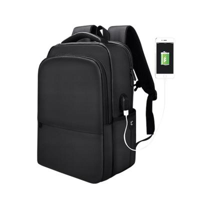 China Durable Waterproof Daily Life Anti Theft Travel Laptops Backpack With USB Charging Port for sale