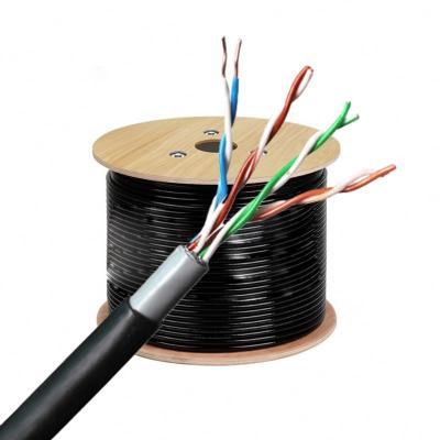 China Lan Cable Cat 5e Double Jacket 1000FT Jacket 1000FT Reel 24AWG UTP Cat 5 Network 24AWG UTP Cable CAT5 PE Ax for sale