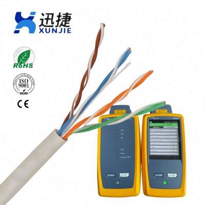 China Because factory price cat5e copper cable cat5e indoor outdoor network/CCA 0.5mm with PVC jacket for sale