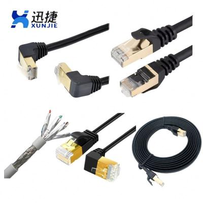 China tester utp patch cord network cable modular jack 100m sftp cabo ethernet 80m wall rj45 plug 100 meter rauter cat7 CAT7 for sale