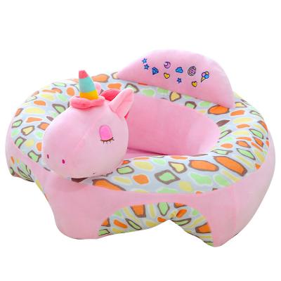 China For Baby And Kids Learning To Sit Cute Baby Soft Sofa With Plush Animal Head for sale