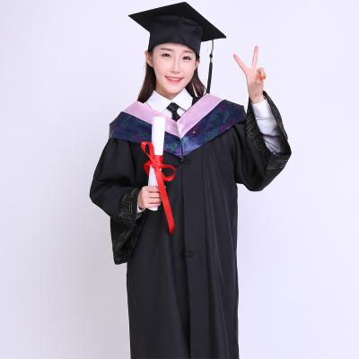 China School Bachelor's Clothing Graduation Uniform for sale