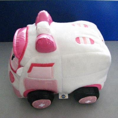 China Custom Stuffed Plush OEM Manufacturer Plush Ambulance Toy for sale