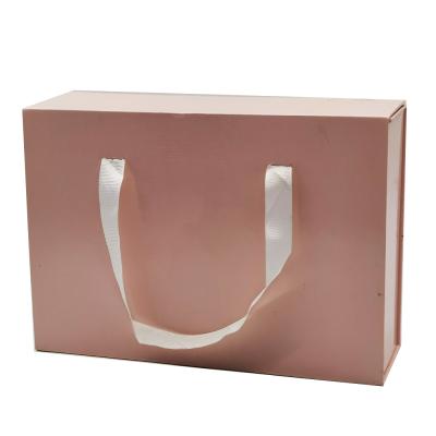 China China Factory Recyclable Rectangle Folding Paper Packaging Gift Box for sale