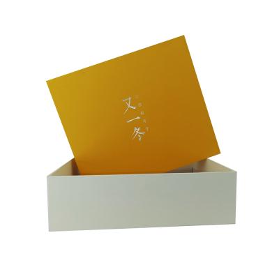 China New Recyclable Stock Tea Cup Flat Pack Gift Boxes With Clear Dividers Gift Boxes for sale