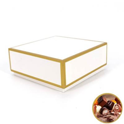 China Recyclable Wholesale Chocolate Truffle Boxes Custom Empty Paper Gift Slip Boxes For Candy And Chocolates Packaging for sale