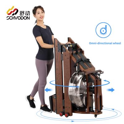 China Schvodon 2022 New Design Patent Water Rowing Machine China Fitness Equipment Universal Folding Water Rower Home Training Indoor Rower for sale