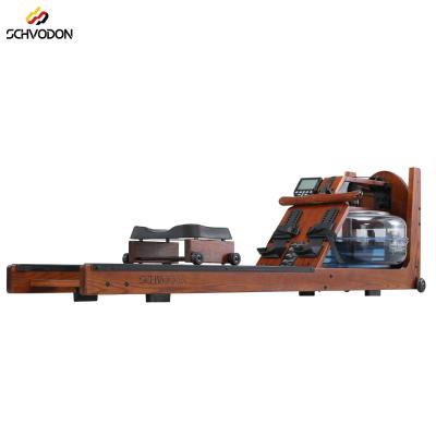 China Schvodon Universal Classic Commercial Fitness Equipment Back Row Machine Gym Equipment Used Water Rower Metal Rowing Machine Steel Rowers for sale