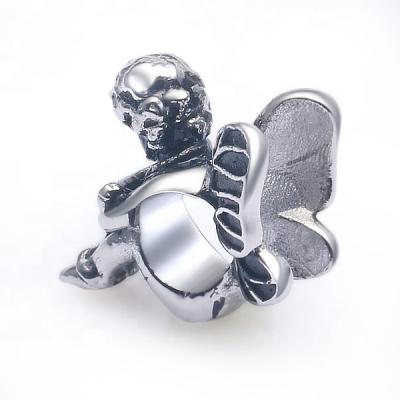 China METAL Jewelry Charm Angel Surgical Steel Bead for sale