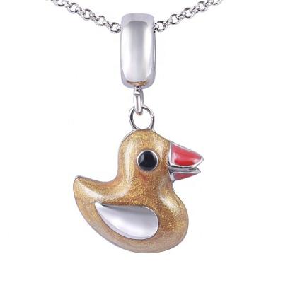 China Punk Personalized Lovely Duck Charm Pendant Necklace for sale