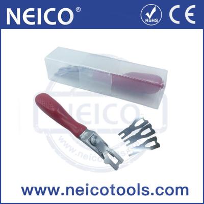 China Vinyl Floor Trimming Knife Vinyl Skiving Flooring Trimming Skiving Knife with 4 Blades Vinyl Floor Welding Tool, Vinyl Trimming Knife for sale