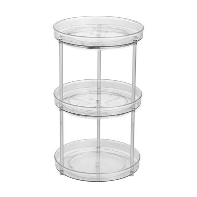 China Rotating PIVOT Storage Organizer Storage Container Kitchen Organizer 3 Tier 27cm for sale