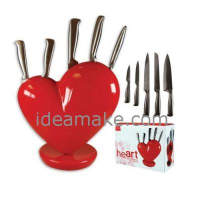 China Viable The Heart Knife Block Smart Kitchen Instrument New Arrival Products for sale