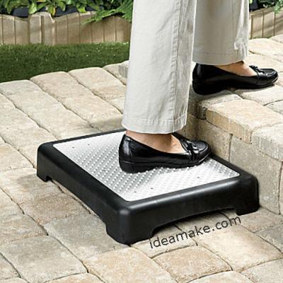 China Eco-friendly outdoor step half step, outdoor step as elderly helper, outdoor step makes stepping safer for elderly people for sale