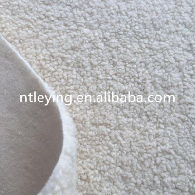 China Soft Touch Feeling Wool Blend Boiled Sherpa Fabric For Coat for sale