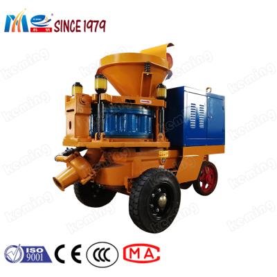 China PZ High Efficient Concrete Shotcrete Machine Dry Shotcrete Gunite Spraying Machine for sale