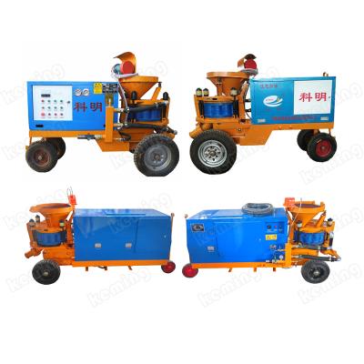 China electric/diesel concrete spray machine pool shotcrete equipment price/machine shotcrete mortar for sale