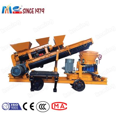 China Portable Shotcreting Machine Rotor Shotcreting Machine Mining Machine Equipments Shotcrete Machine With Concrete Conveyor for sale