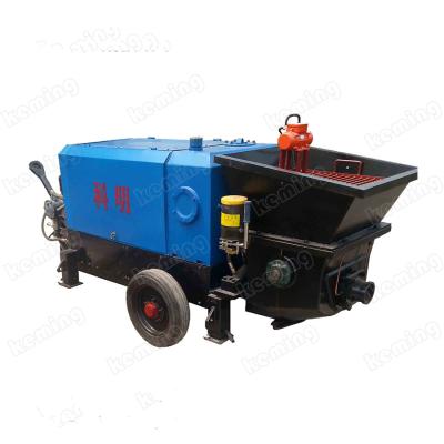 China Keming Concrete Pump Shotcrete Concrete Carrying Wet Pump With 30m Conveying Hose For Free for sale