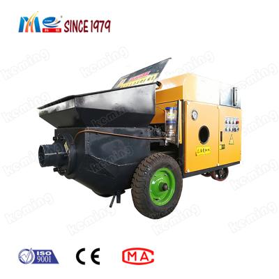 China Concrete conveying use China concrete pump small capacity electric hydraulic concrete conveying pump for construction in philippine price for sale