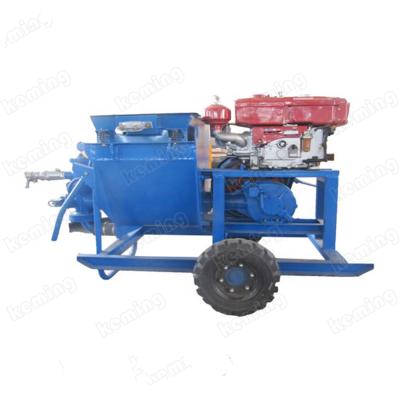 China Mortar Pump High Efficiency KHB 50/4 Mortar Piston Pump Mortar Pump Stucco Spraying Pumping Machine For Sale for sale