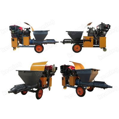 China China factory price cement mortar plastering spray machine/diesel wall plaster machine plastering machine cement mortar for sale