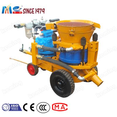 China Dry Shotcrete Machine Air Motor Gunite Mortar Spray Gun Shotcrete Gunning Machine Price in India for sale