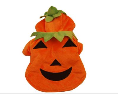 China Viable Dog Clothes + Winter Season Halloween Party Dog Pumpkin Costume for sale