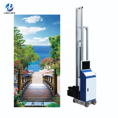 China Indoor Outdoor ECO Multifunctional Advertising Printer for Wall Vertical Large Scale Advertising Printing Material for sale