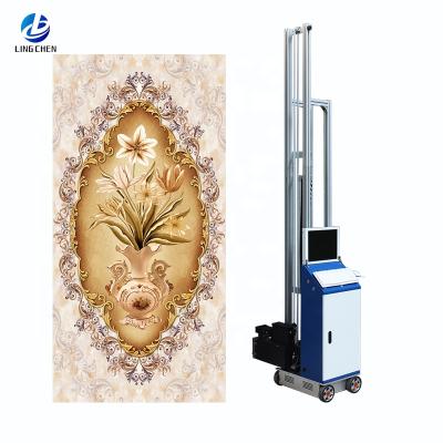 China ECO Indoor Outdoor Vertical Advertising Oil Painting Wallpaper Color Painting Machine Wall Advertising Poster Printing Material for sale